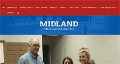 Desktop Screenshot of midlandschools.org